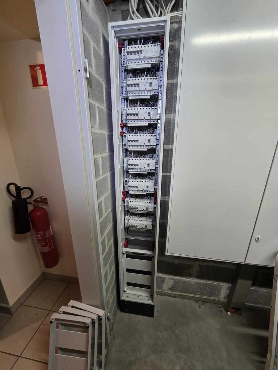 New ETI electrical panel installed Bonnevoie
