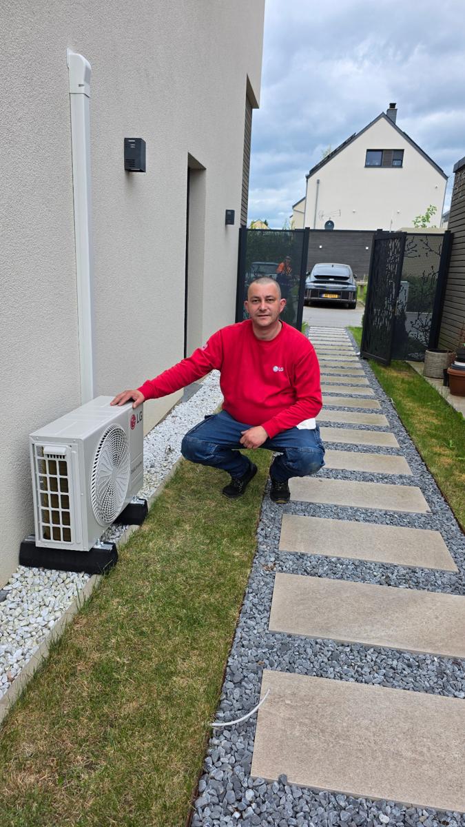 LG Dual Inverter R32 AC installation Remich